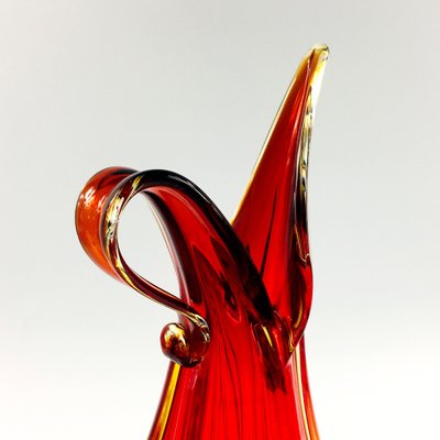 Large Mid-Century Murano Art Glass Pitcher or Vase from Barovier & Toso, Italy, 1960s-BMM-1339132