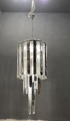 Large Mid-Century Murano Glass Chandelier, 1970s-JJC-1378693