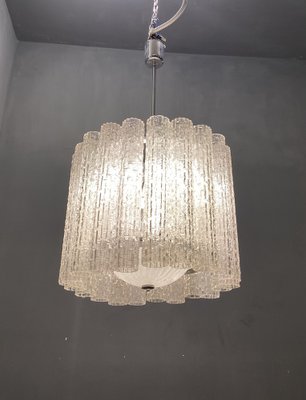 Large Mid-Century Murano Glass Chandelier by Toni Zuccheri, 1970s-JJC-1373111