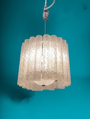 Large Mid-Century Murano Glass Chandelier by Toni Zuccheri, 1970s-JJC-1373111