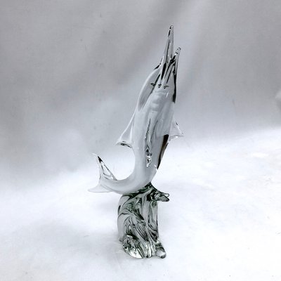 Large Mid-Century Murano Glass Dolphin by Licio Zanetti, 1960s-OT-1057990