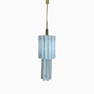 Large Mid-Century Murano Ice Glass Pendant Lamp from Limburg, 1960s-EJL-1140833