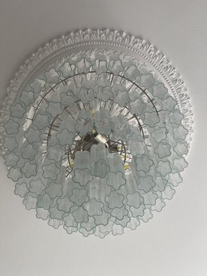 Large Mid-Century Murano Tubular Chandelier-ARN-1306783