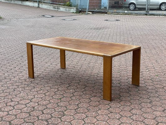 Large Mid-Century Oak Coffee Table by Esko Pajamies, 1960s-WSA-1328557