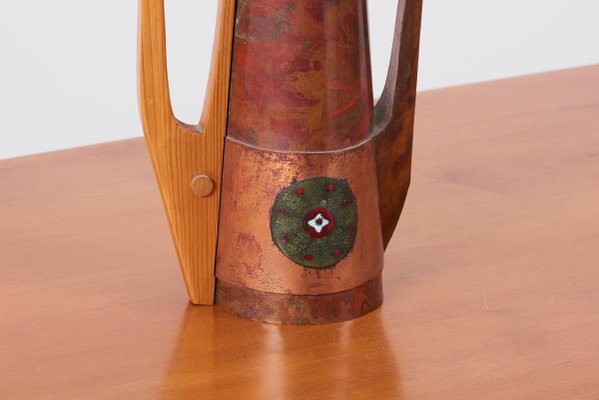 Large Mid-Century Olympic Winter Games Gift Pitcher, Finland, 1950s-SFD-824958