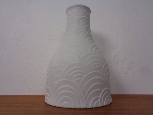 Large Mid-Century Op Art 2058 Vase from Heinrich Selb, 1960s-RDW-1778585