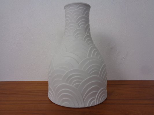 Large Mid-Century Op Art 2058 Vase from Heinrich Selb, 1960s-RDW-1778585