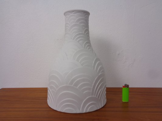 Large Mid-Century Op Art 2058 Vase from Heinrich Selb, 1960s