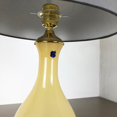 Large Mid-Century Opaline Murano Glass Desk Lamp from Cenedese Vetri-QZ-572041