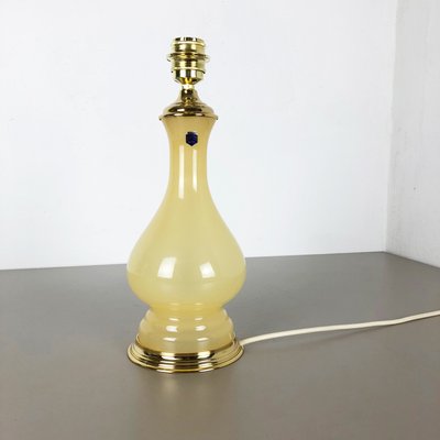 Large Mid-Century Opaline Murano Glass Desk Lamp from Cenedese Vetri-QZ-572041