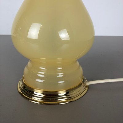 Large Mid-Century Opaline Murano Glass Desk Lamp from Cenedese Vetri-QZ-572041