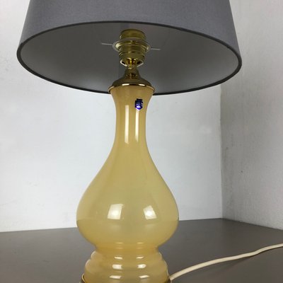 Large Mid-Century Opaline Murano Glass Desk Lamp from Cenedese Vetri-QZ-572041