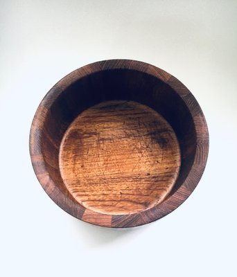 Large Mid-Century Scandinavian Teak Bowl by Richard Nissen, Denmark, 1960s-RQV-1238838