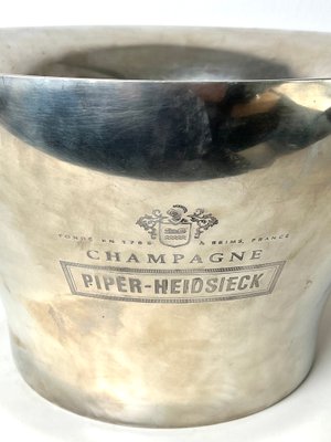 Large Mid-Century Silver-Plated Champagne Cooler from Champagne Piper Heidsieck-KKG-1347631