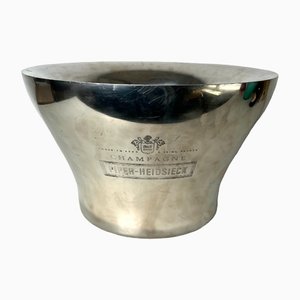 Large Mid-Century Silver-Plated Champagne Cooler from Champagne Piper Heidsieck-KKG-1347631