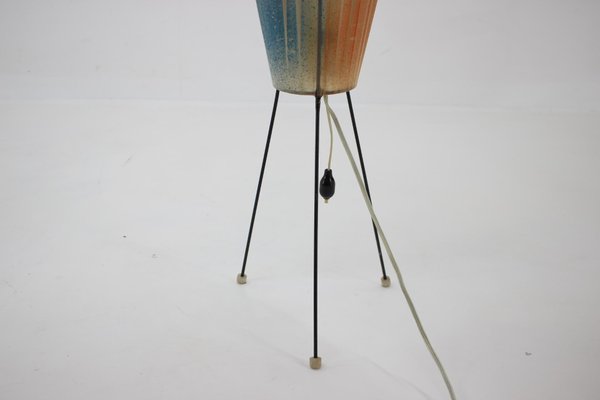 Large Mid-Century Space Age Floor Lamp, Czechoslovakia, 1960s-TZ-1117894