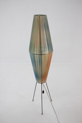 Large Mid-Century Space Age Floor Lamp, Czechoslovakia, 1960s-TZ-1117894