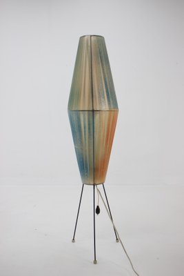 Large Mid-Century Space Age Floor Lamp, Czechoslovakia, 1960s-TZ-1117894