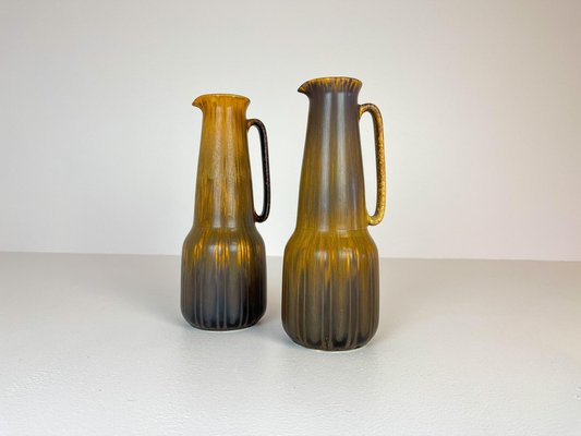 Large Mid-Century Swedish Ceramic Vases by Gunnar Nylund for Rörstrand, Set of 2-UYK-876795