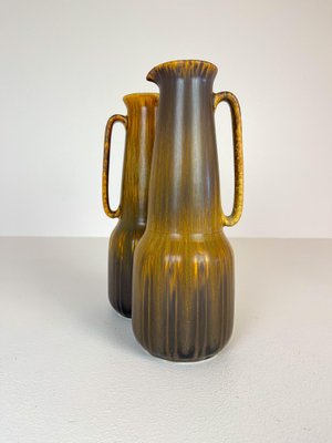 Large Mid-Century Swedish Ceramic Vases by Gunnar Nylund for Rörstrand, Set of 2-UYK-876795