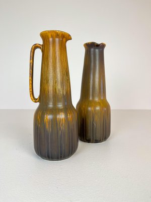 Large Mid-Century Swedish Ceramic Vases by Gunnar Nylund for Rörstrand, Set of 2-UYK-876795