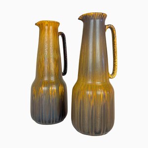 Large Mid-Century Swedish Ceramic Vases by Gunnar Nylund for Rörstrand, Set of 2-UYK-876795