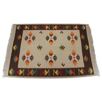 Large Mid-Century Wool Kilim Rug, 1960s-TZ-920260