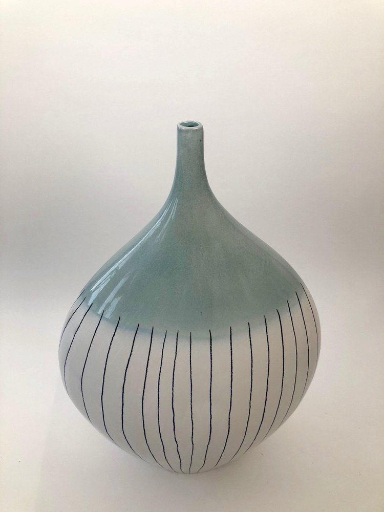 Large Minimalistic Style Ceramic Vase, 1960s