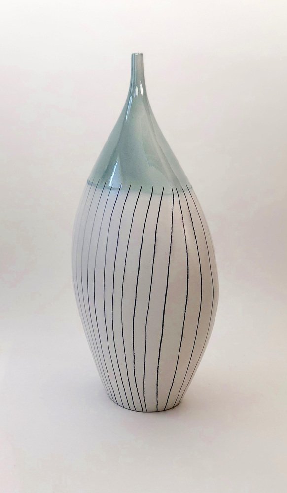 Large Minimalistic Style Ceramic Vase, 1960s