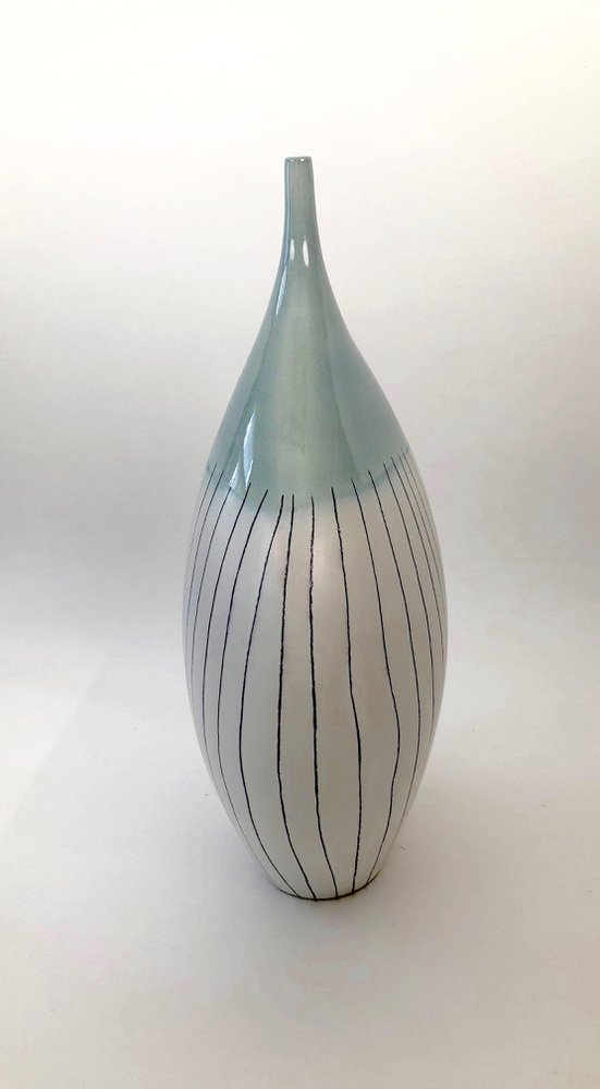 Large Minimalistic Style Ceramic Vase, 1960s