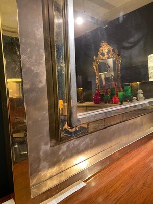 Large Mirror from Belgo Chrom, 1970s-JG-1323273