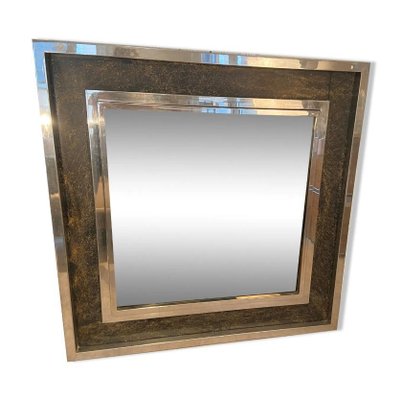 Large Mirror from Belgo Chrom, 1970s-JG-1323273