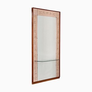 Large Mirror with Console Shelf, 1950s-VMM-1411142