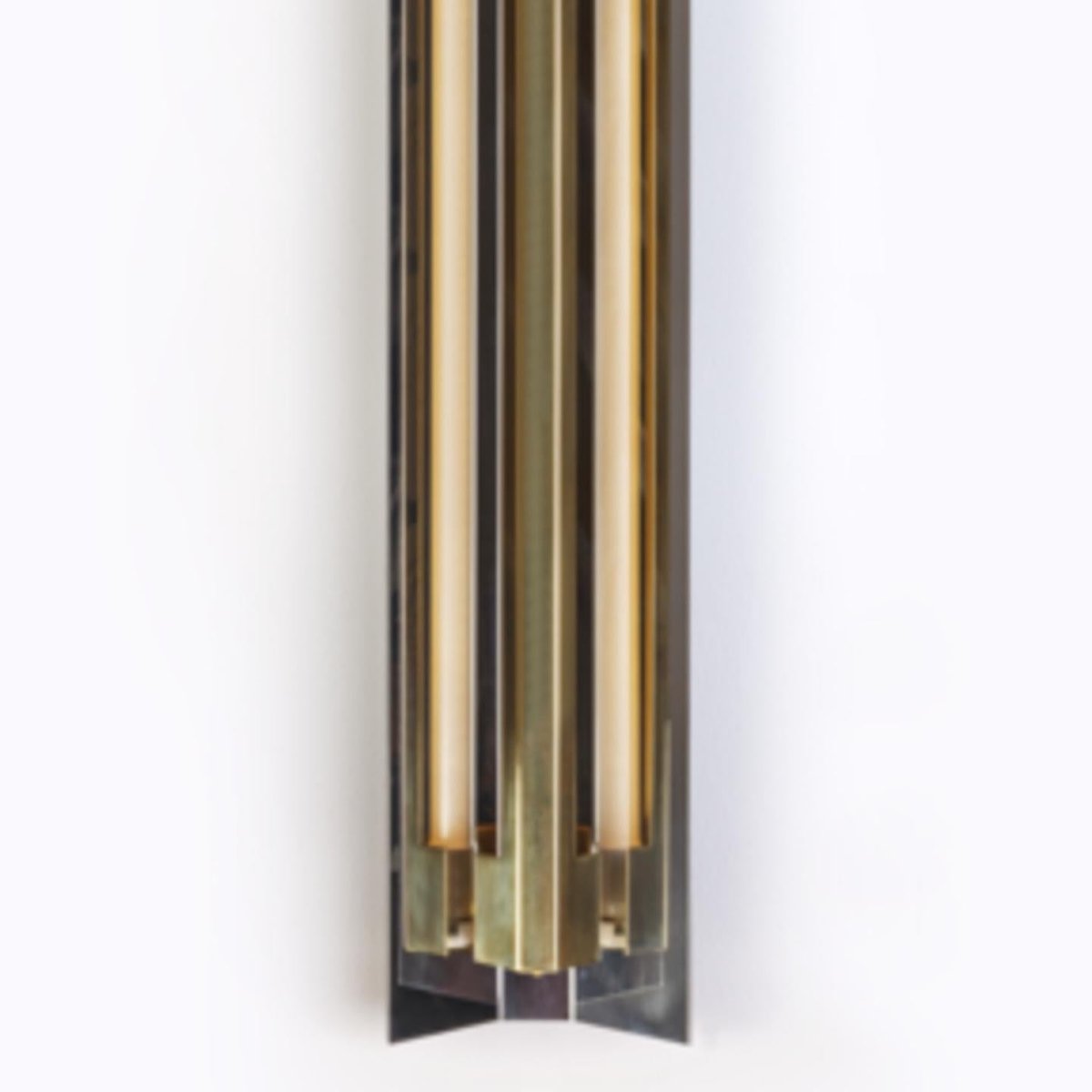 Large Misalliance Brass Wall Light by Lexavala