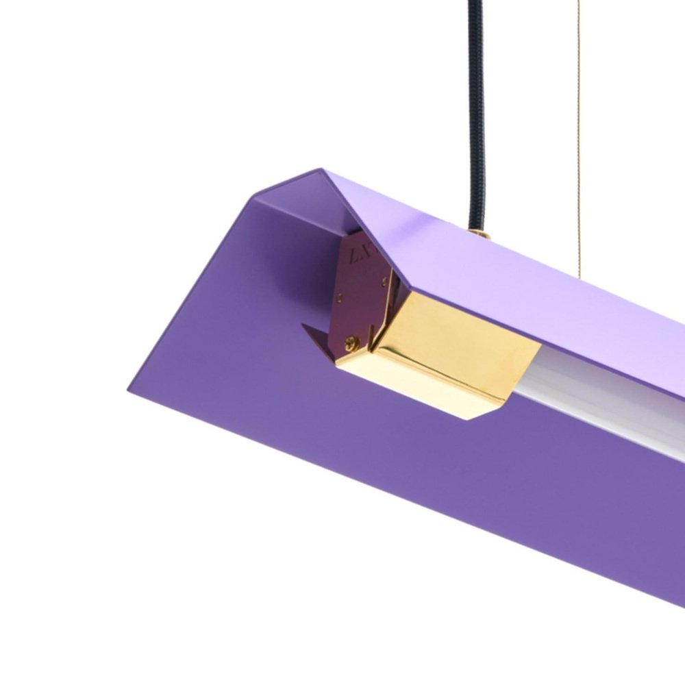 Large Misalliance Ex Lavender Suspended Light by Lexavala