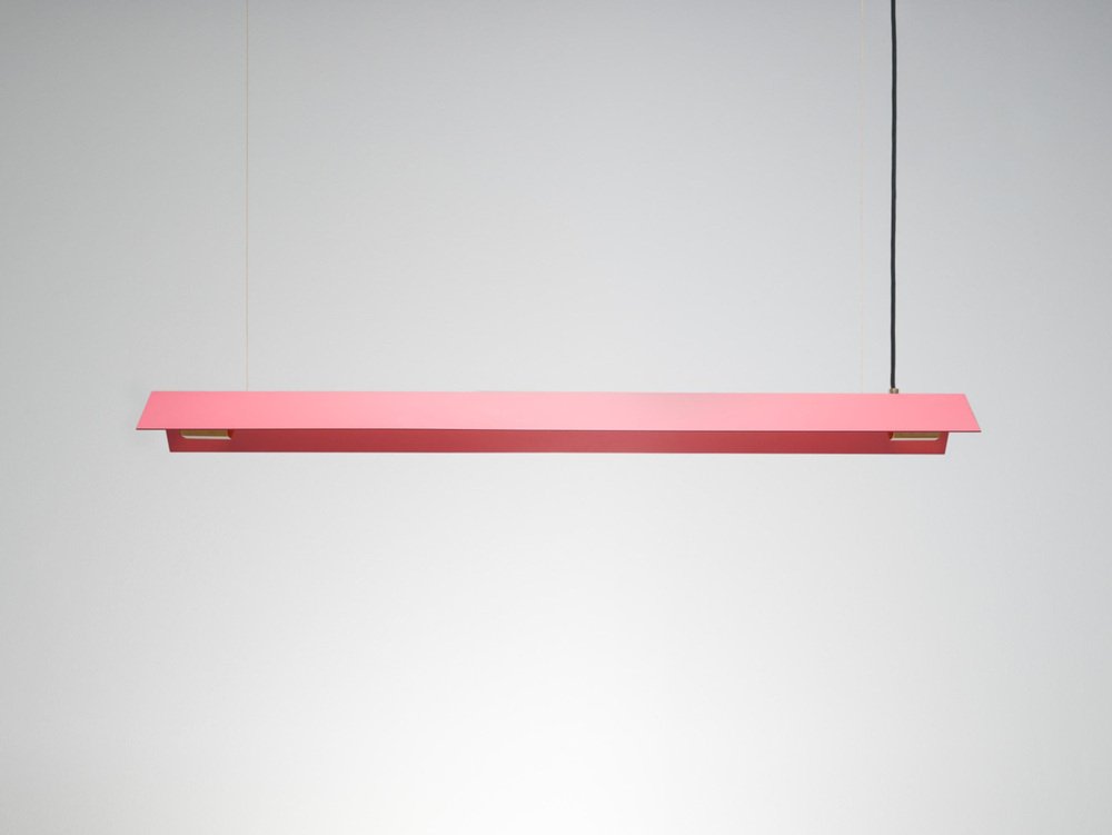 Large Misalliance Ex Pink Suspended Light by Lexavala