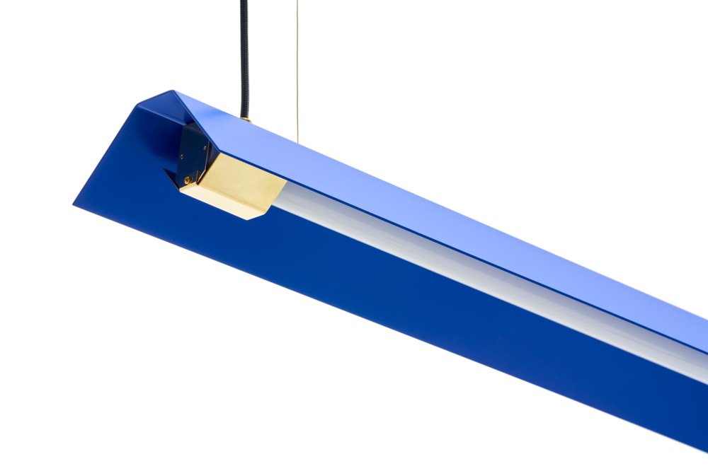 Large Misalliance Ex Ultramarine Suspended Light by Lexavala