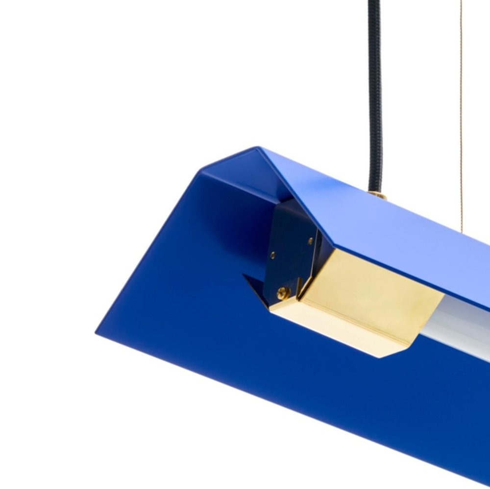 Large Misalliance Ex Ultramarine Suspended Light by Lexavala