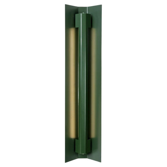 Large Misalliance Ral Bottle Green Wall Light by Lexavala