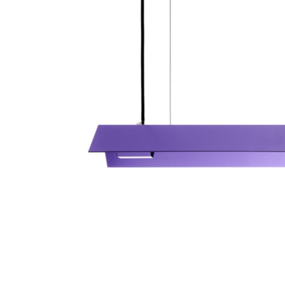 Large Misalliance Ral Lavender Suspended Light by Lexavala