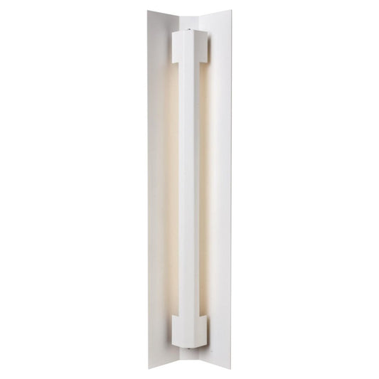 Large Misalliance Ral Pure White Wall Light by Lexavala