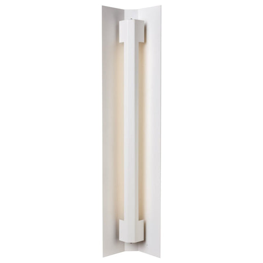 Large Misalliance Ral Pure White Wall Light by Lexavala