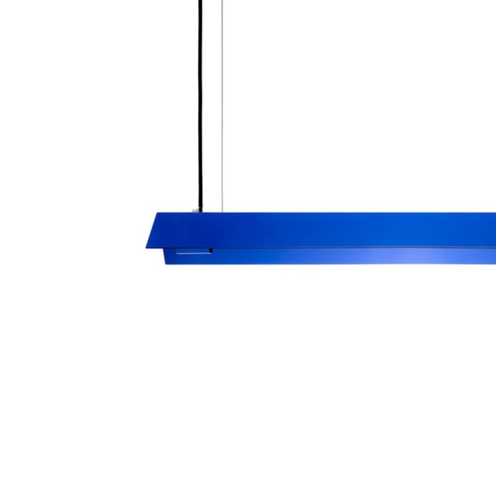 Large Misalliance Ral Ultramarine Suspended Light by Lexavala