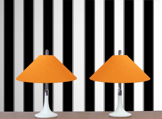 Large ML3 Table Lamps by Ingo Maurer, 1990s, Set of 2-DQG-694894