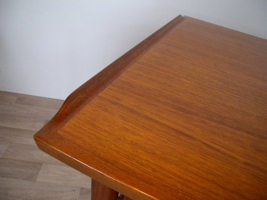 Large Model 207 Desk in Teak by Arne Vodder for Sibast, Denmark, 1950s-FEO-1776159