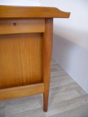 Large Model 207 Desk in Teak by Arne Vodder for Sibast, Denmark, 1950s-FEO-1776159