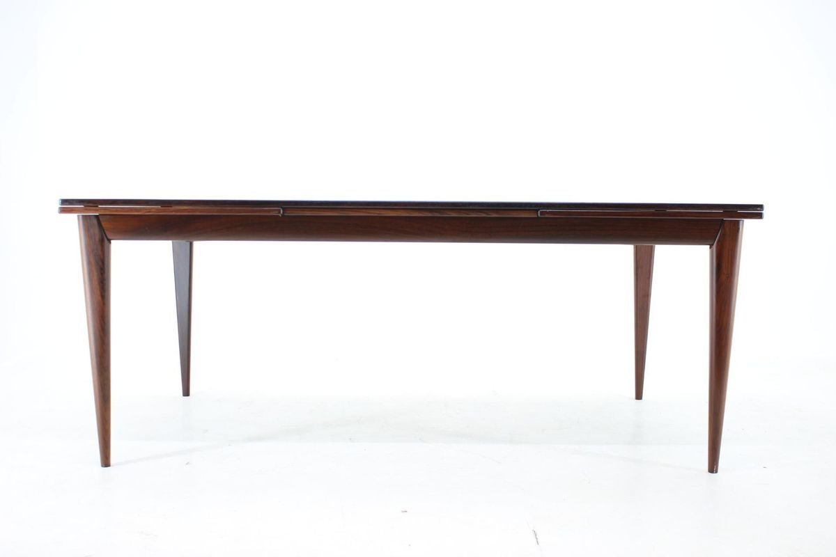 Large Model 254 Rosewood Dining Table by Otto Moller, 1960s