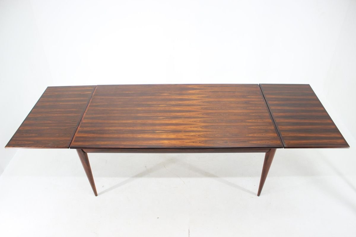 Large Model 254 Rosewood Dining Table by Otto Moller, 1960s