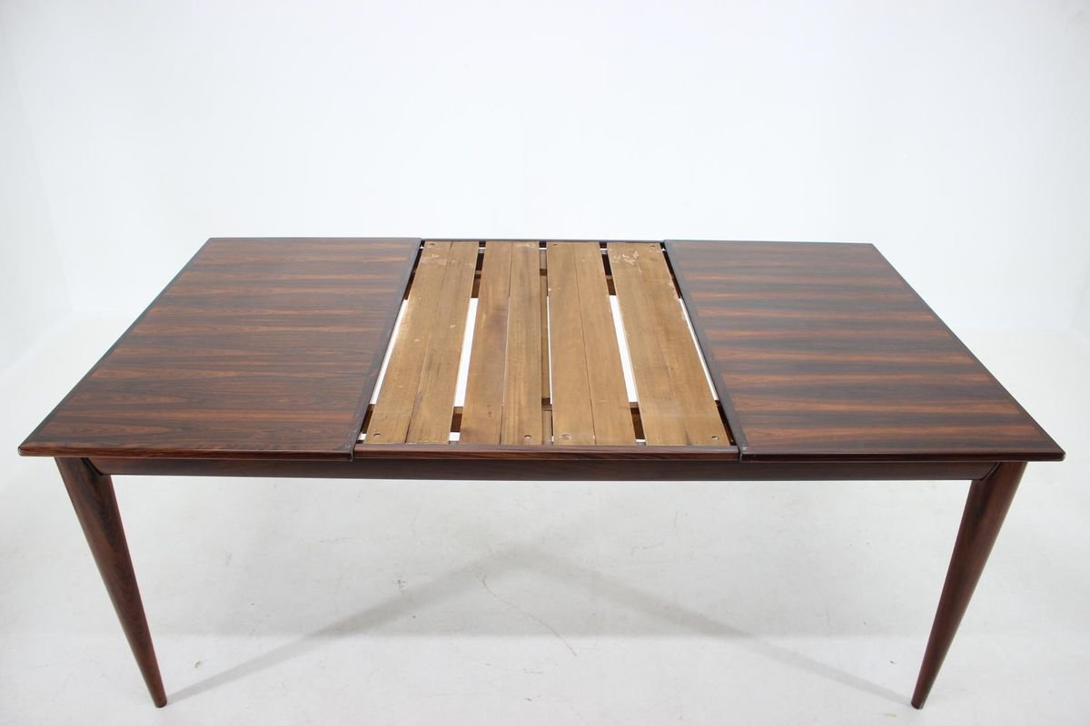 Large Model 254 Rosewood Dining Table by Otto Moller, 1960s