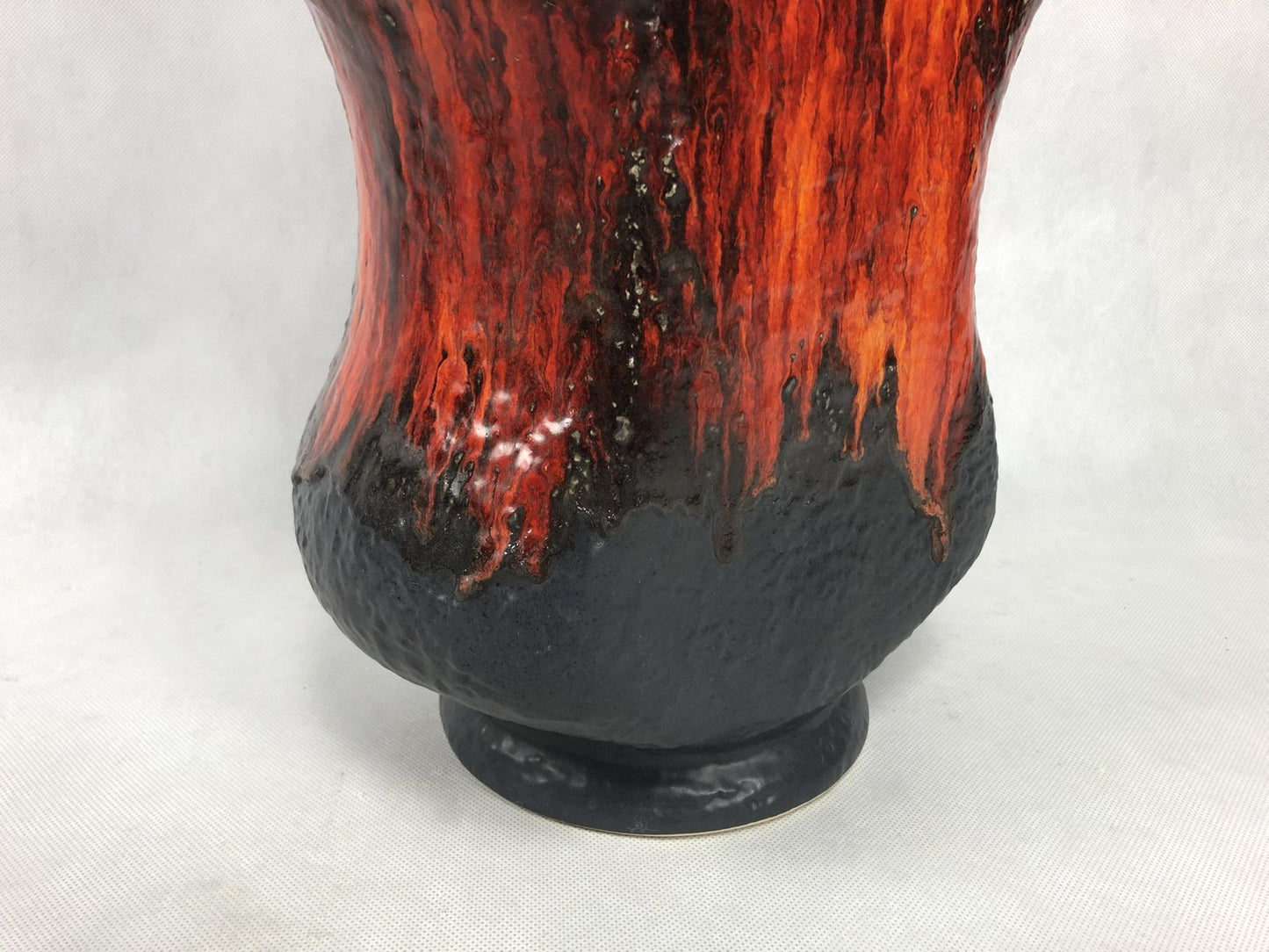 Large Model 607/45 Fat Lava Ceramic Floor Vase from Dümler & Breiden, 1960s